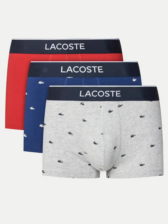 Lacoste Σετ μποξεράκια 3 τμχ · Έγχρωμο
