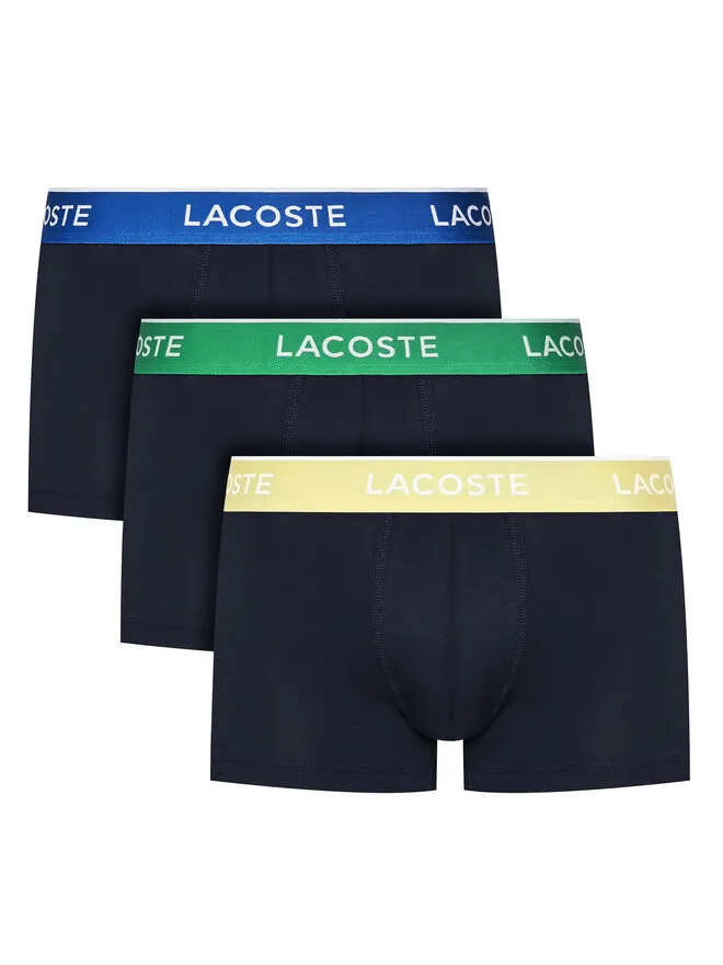 Lacoste Σετ μποξεράκια 3 τμχ · Σκούρο μπλε