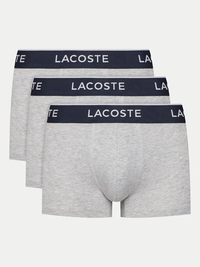 Lacoste Σετ μποξεράκια 3 τμχ · Γκρι