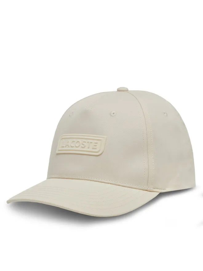 Lacoste Καπέλο Jockey · Μπεζ