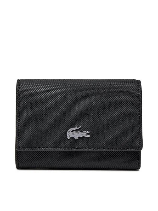 Lacoste Μεγάλο Πορτοφόλι Γυναικείο · Μαύρο