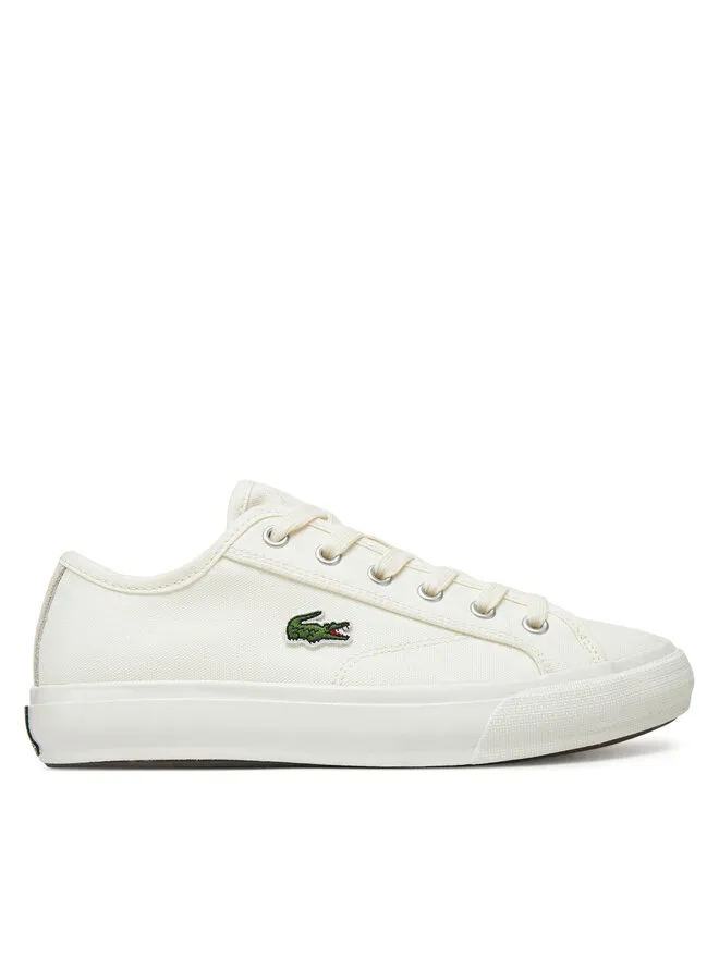 Lacoste Πάνινα παπούτσια · Λευκό