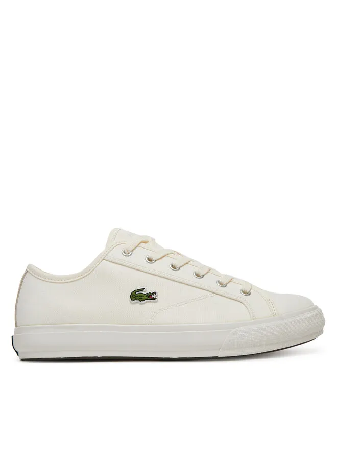 Lacoste Πάνινα παπούτσια · Λευκό