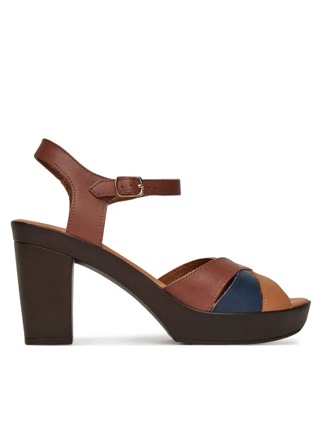 Σανδάλια · Καφέ · 7 cm