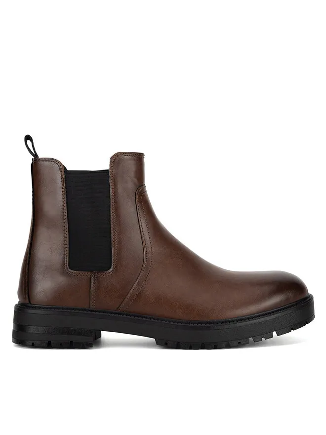 Μποτάκια με λάστιχο · Καφέ