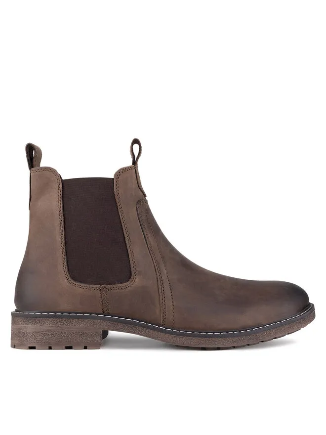 Μποτάκια με λάστιχο · Καφέ