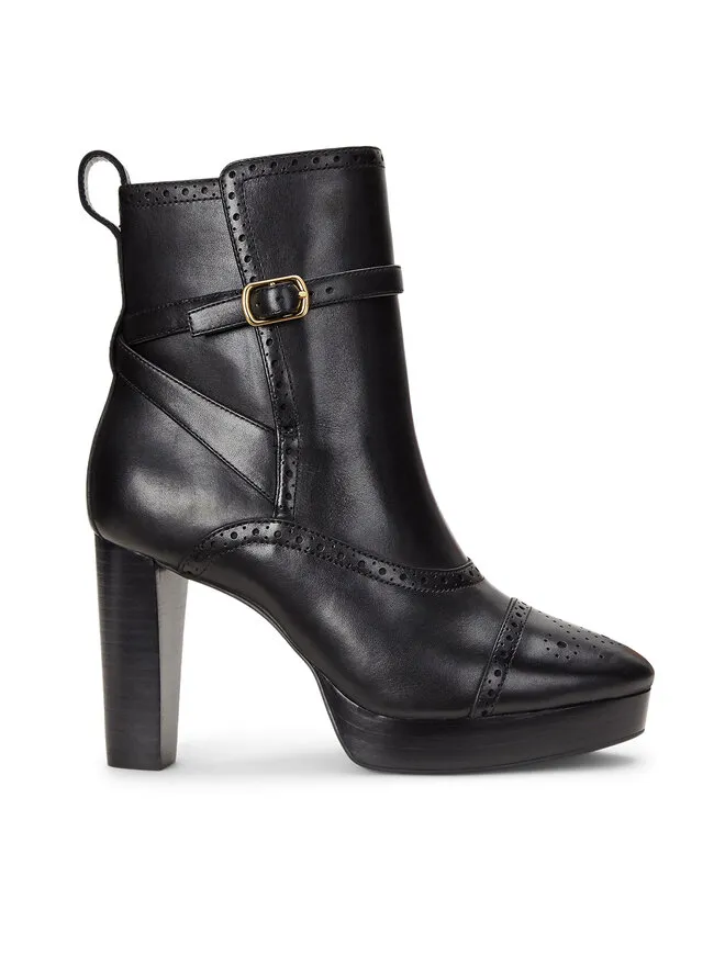 LAUREN RALPH LAUREN Μποτάκια · Μαύρο · 9 cm