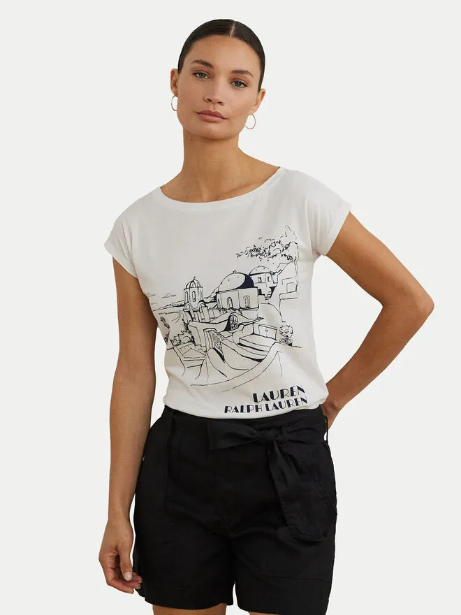 LAUREN RALPH LAUREN T-Shirt · Λευκό