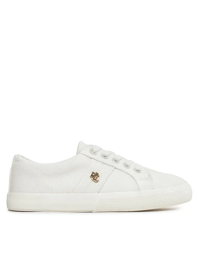 LAUREN RALPH LAUREN Πάνινα παπούτσια · Λευκό