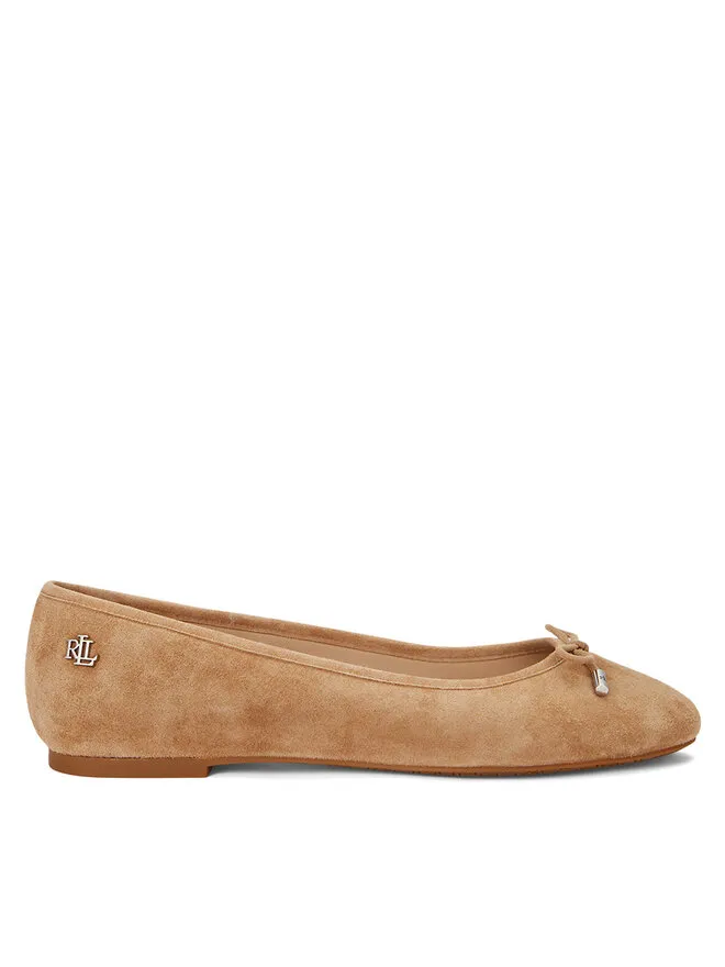 LAUREN RALPH LAUREN Μπαλαρίνες · Καφέ