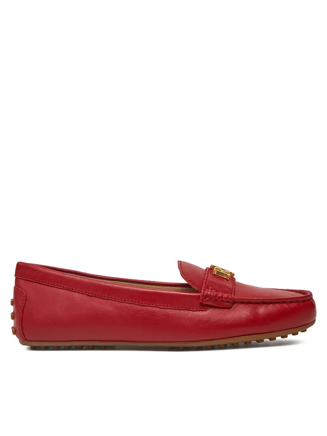 LAUREN RALPH LAUREN Μοκασίνια · Κόκκινο