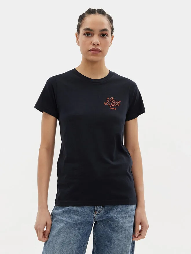 Lee T-Shirt · Μαύρο