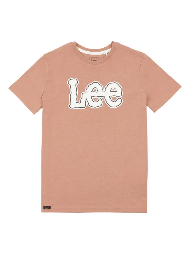 Lee T-Shirt · Καφέ