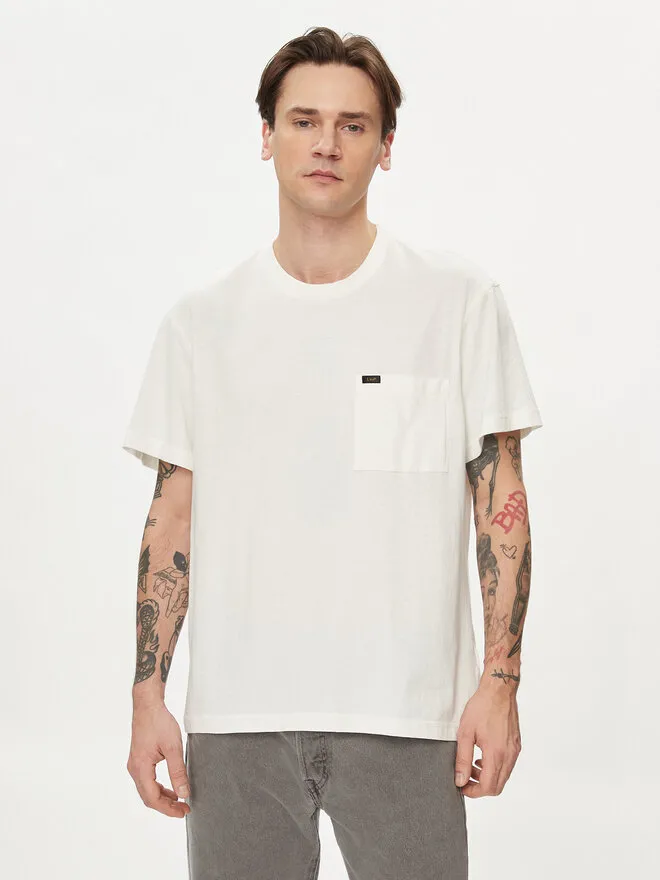 Lee T-Shirt · Εκρού