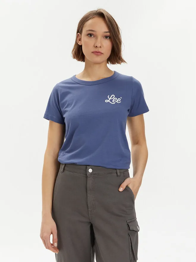 Lee T-Shirt · Σκούρο μπλε