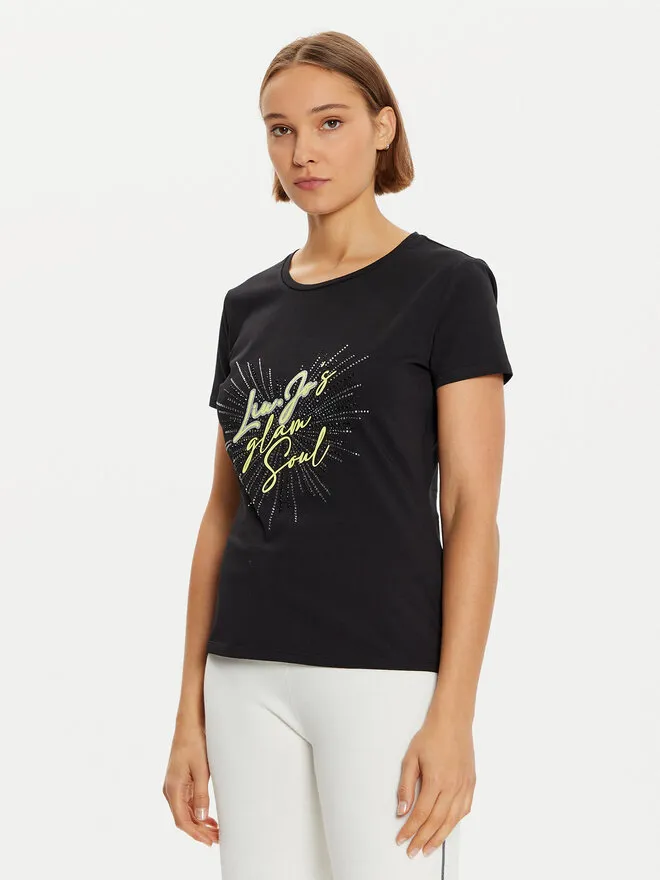 Liu Jo Sport T-Shirt · Μαύρο
