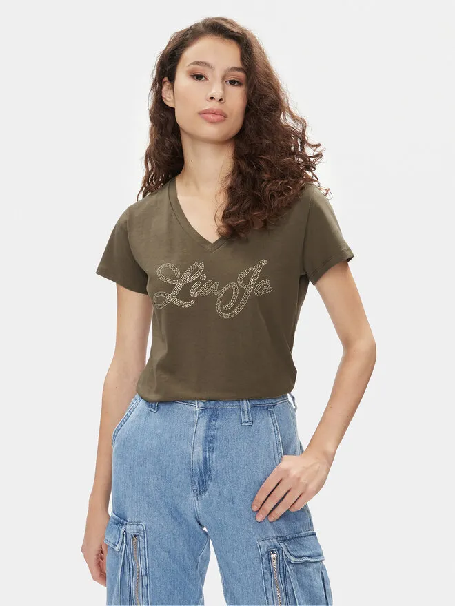 Liu Jo T-Shirt · Χακί