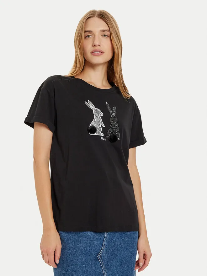 Liu Jo T-Shirt · Μαύρο