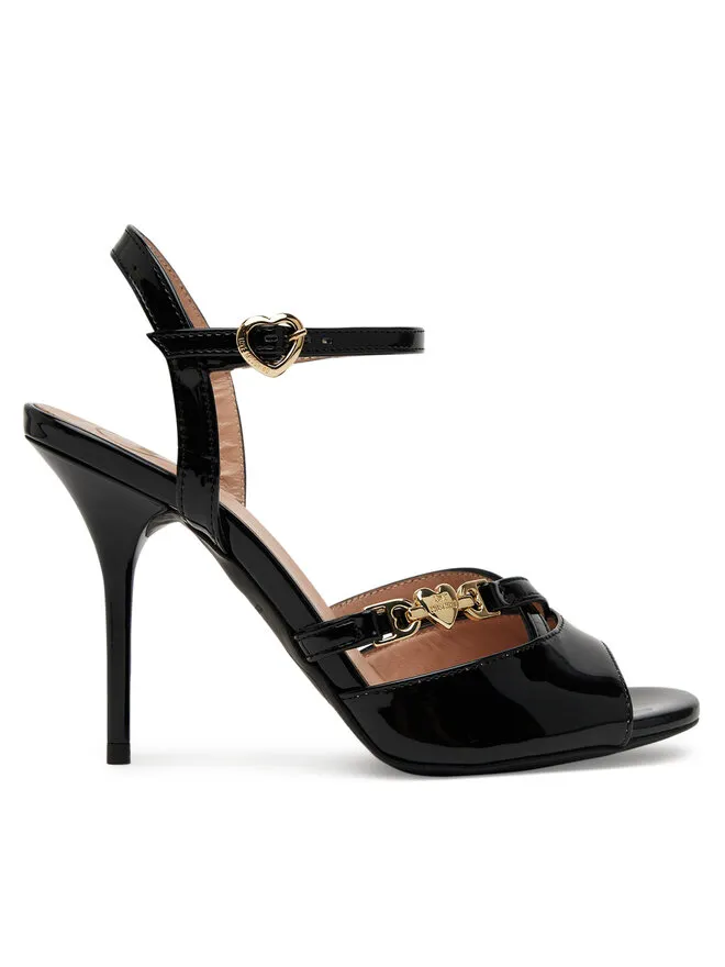 LOVE MOSCHINO Σανδάλια · Μαύρο · 10 cm