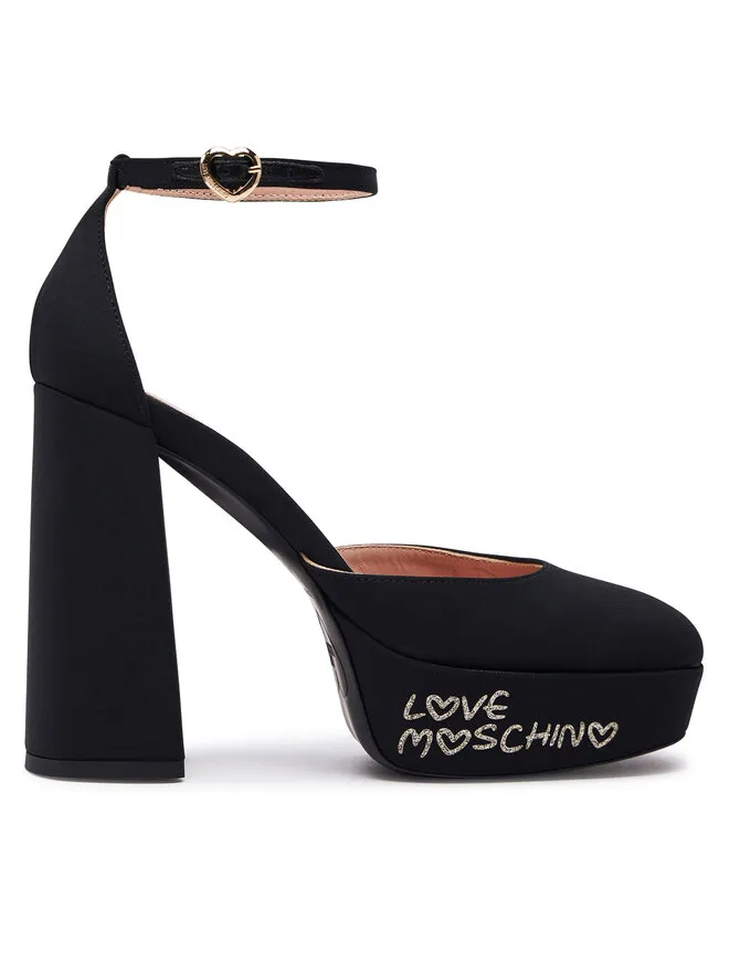 LOVE MOSCHINO Γοβάκια · Μαύρο · 12.5 cm