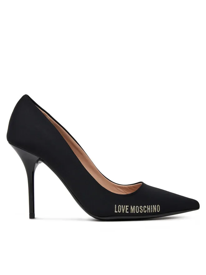 LOVE MOSCHINO Γόβες · Μαύρο · 8.5 cm
