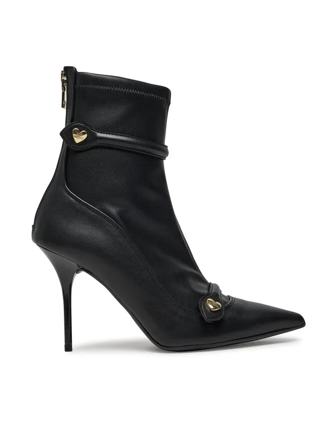 LOVE MOSCHINO Μποτάκια · Μαύρο · 9 cm