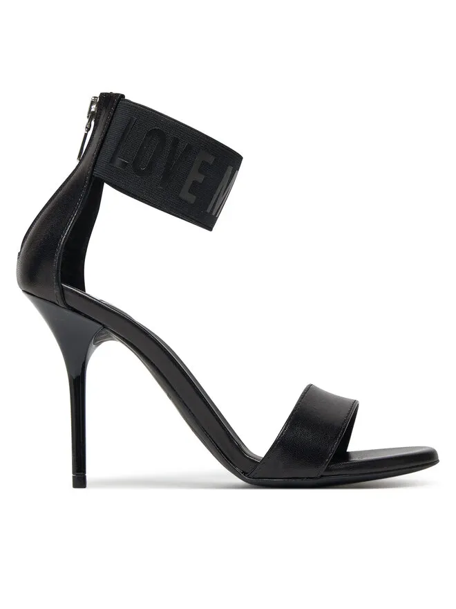 LOVE MOSCHINO Σανδάλια · Μαύρο · 9.5 cm