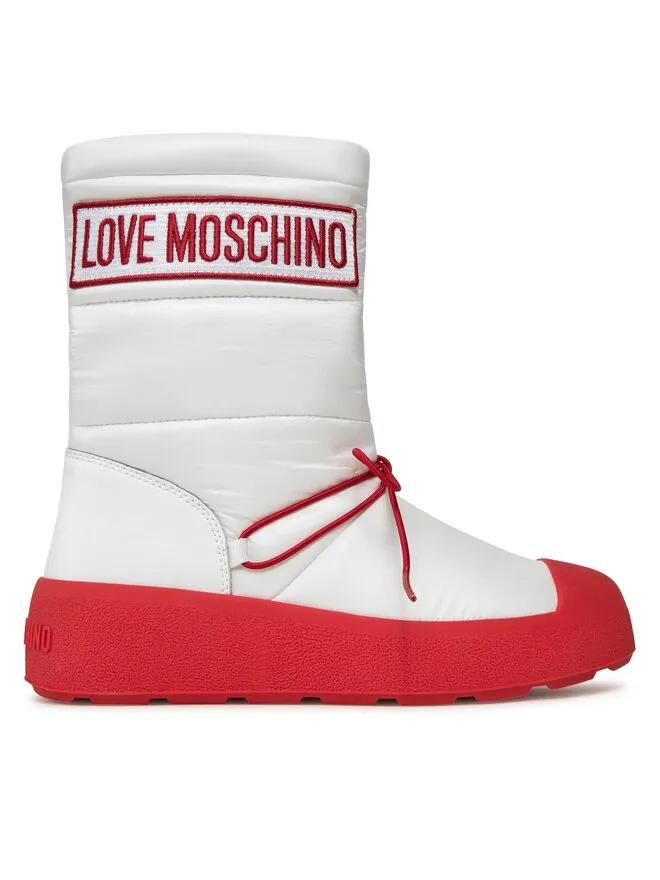 LOVE MOSCHINO Μπότες Χιονιού · Λευκό