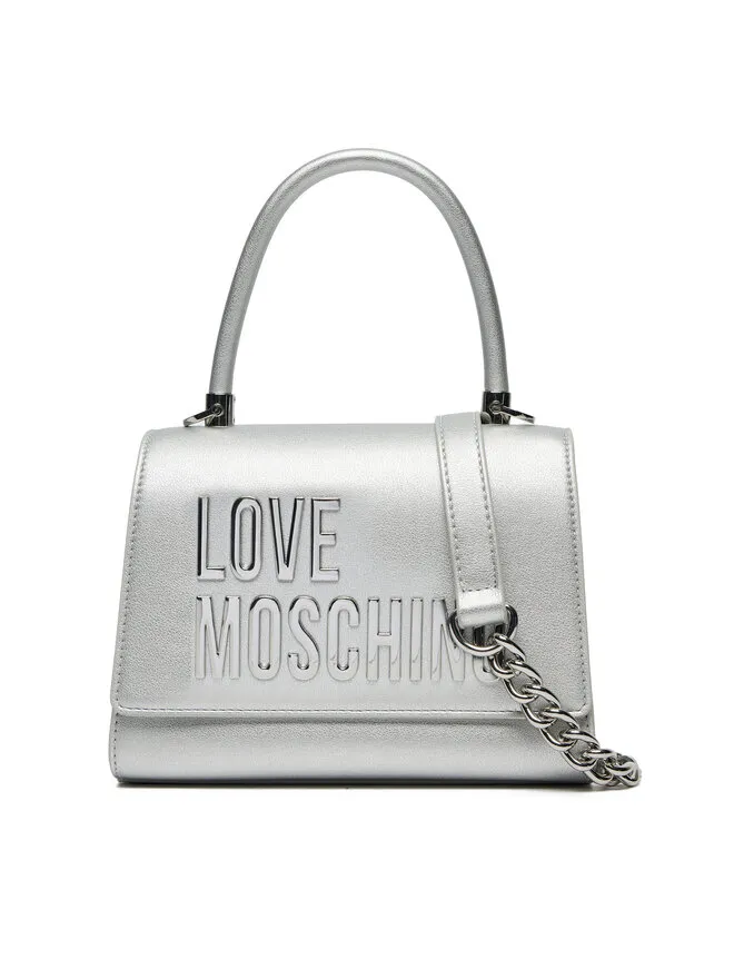 LOVE MOSCHINO Τσάντα · Ασημί