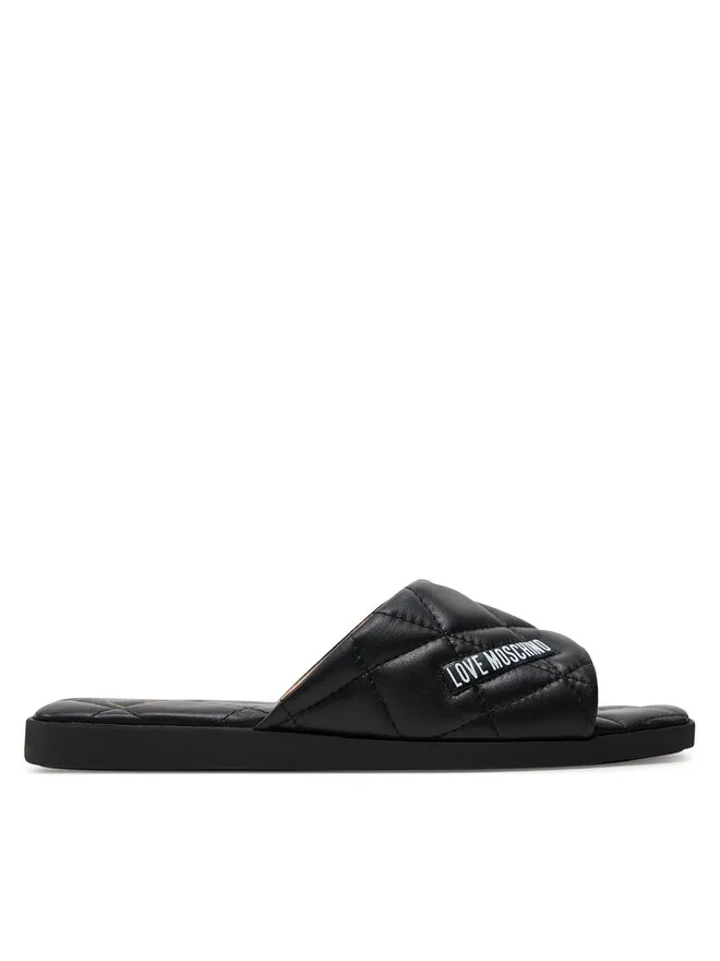 LOVE MOSCHINO Παντόφλες · Μαύρο