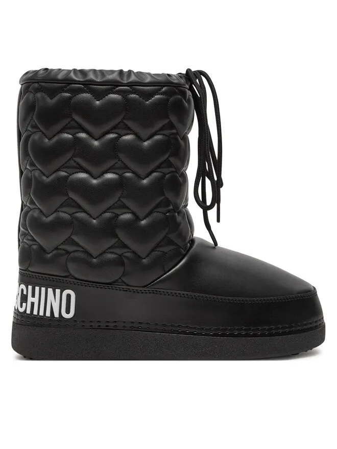 LOVE MOSCHINO Μπότες Χιονιού · Μαύρο