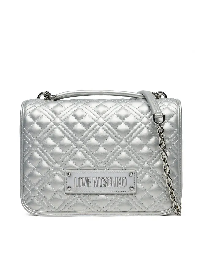 LOVE MOSCHINO Τσάντα · Ασημί