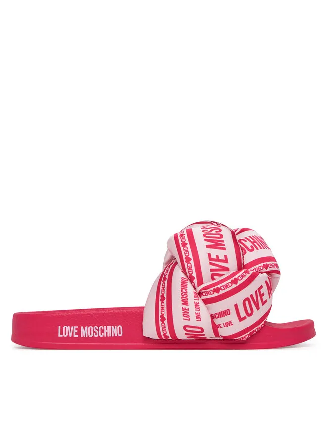 LOVE MOSCHINO Παντόφλες · Ροζ