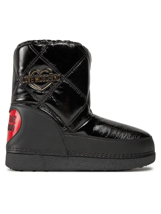 LOVE MOSCHINO Μπότες Χιονιού · Μαύρο