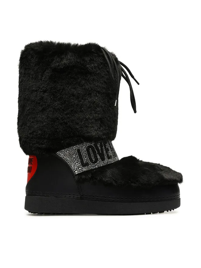 LOVE MOSCHINO Μπότες Χιονιού · Μαύρο