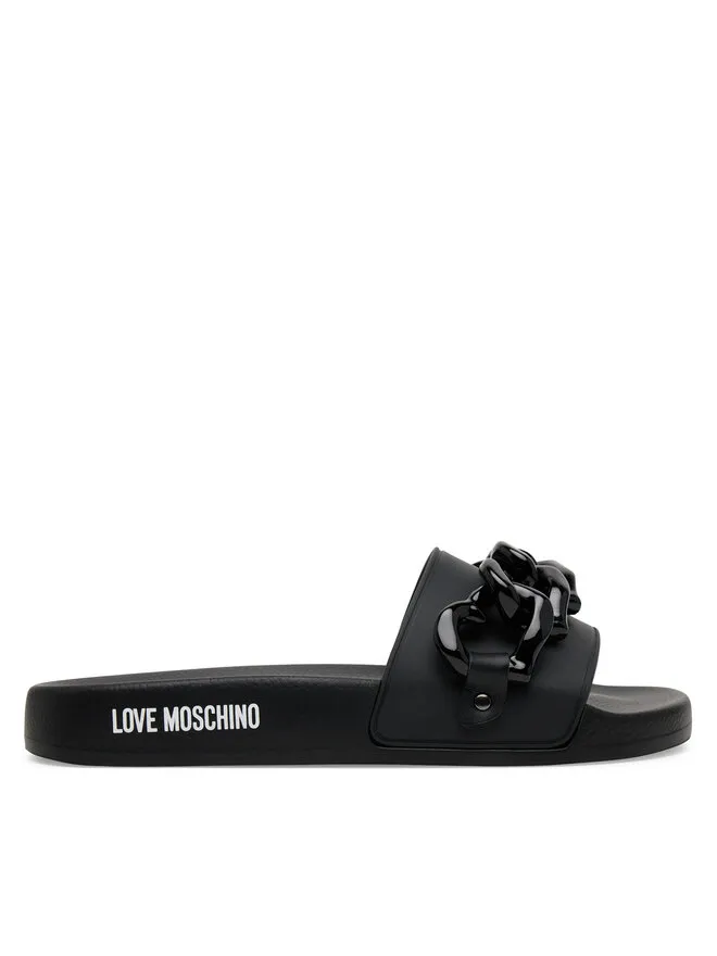 LOVE MOSCHINO Παντόφλες · Μαύρο