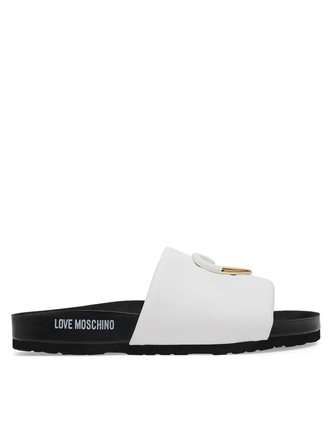 LOVE MOSCHINO Παντόφλες · Λευκό