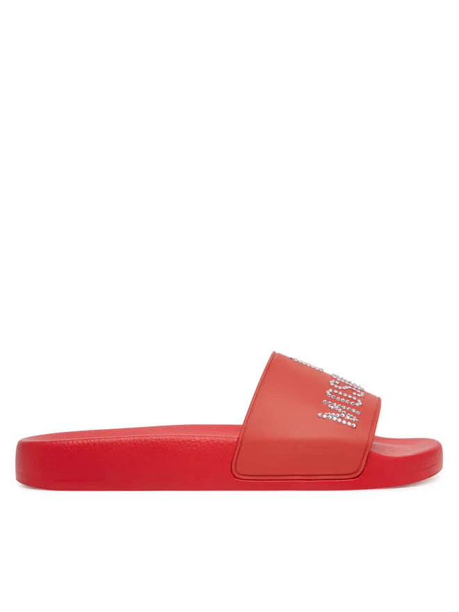 LOVE MOSCHINO Παντόφλες · Κόκκινο