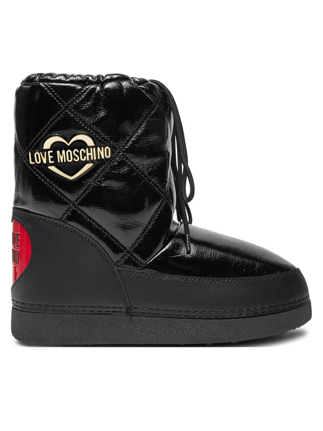 LOVE MOSCHINO Μπότες Χιονιού · Μαύρο