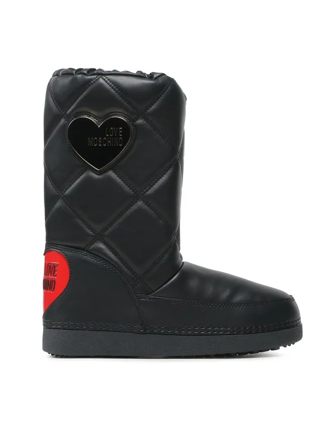 LOVE MOSCHINO Μπότες Χιονιού · Μαύρο