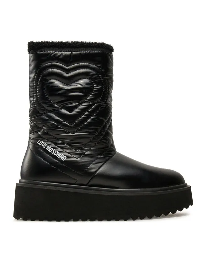 LOVE MOSCHINO Μπότες Χιονιού · Μαύρο