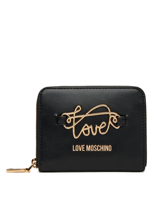 LOVE MOSCHINO Μικρό Πορτοφόλι Γυναικείο · Μαύρο