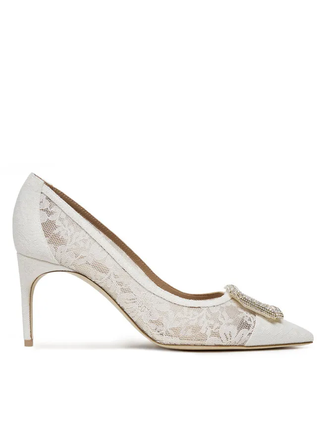 MALONE SOULIERS Γόβες · Λευκό · 7.5 cm