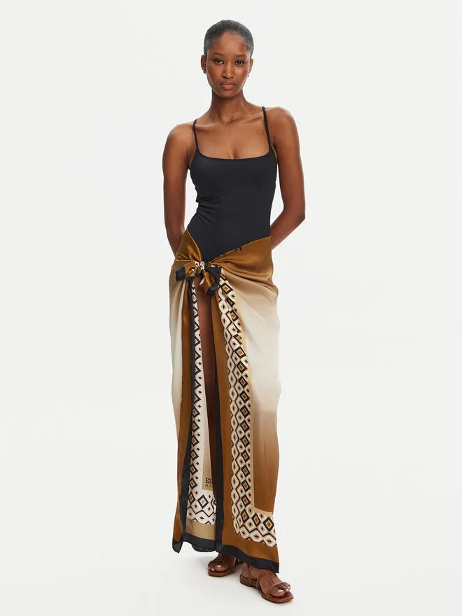 Max Mara Beachwear Φουλάρι · Καφέ