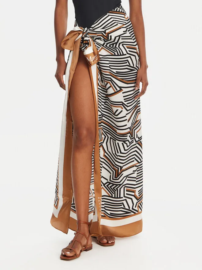 Max Mara Beachwear Φουλάρι · Μπεζ