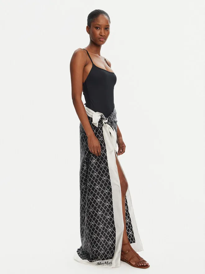 Max Mara Beachwear Φουλάρι · Μαύρο