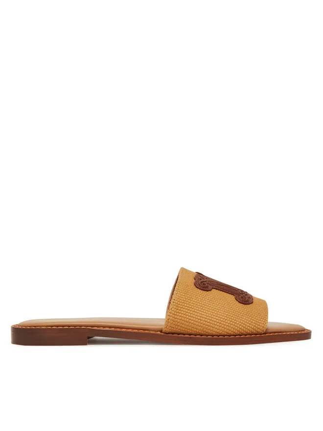 Max Mara Παντόφλες · Καφέ