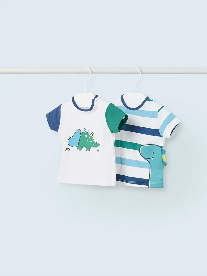 Mayoral Σετ 2 T-Shirts · Έγχρωμο