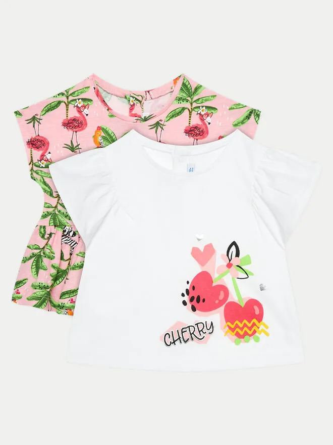 Mayoral Σετ 2 T-Shirts · Έγχρωμο