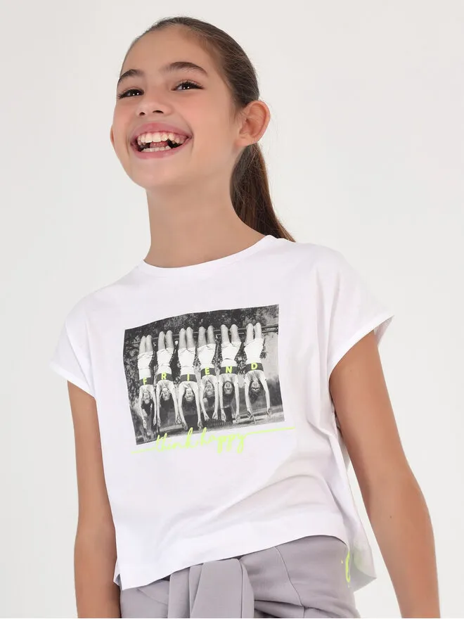 Mayoral T-Shirt · Λευκό